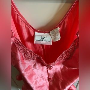 Vintage peach teddy lingerie